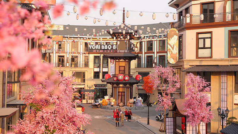 Làng Sake được ví như “Tâm điểm ăn uống” của Vinhomes Ocean Park 2